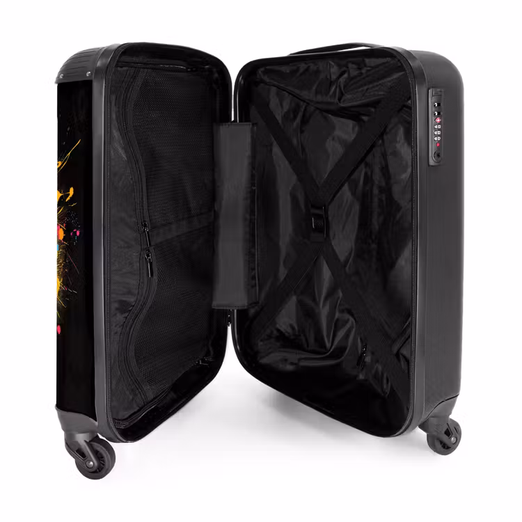Valise - Football avec graffitis colorés — 4