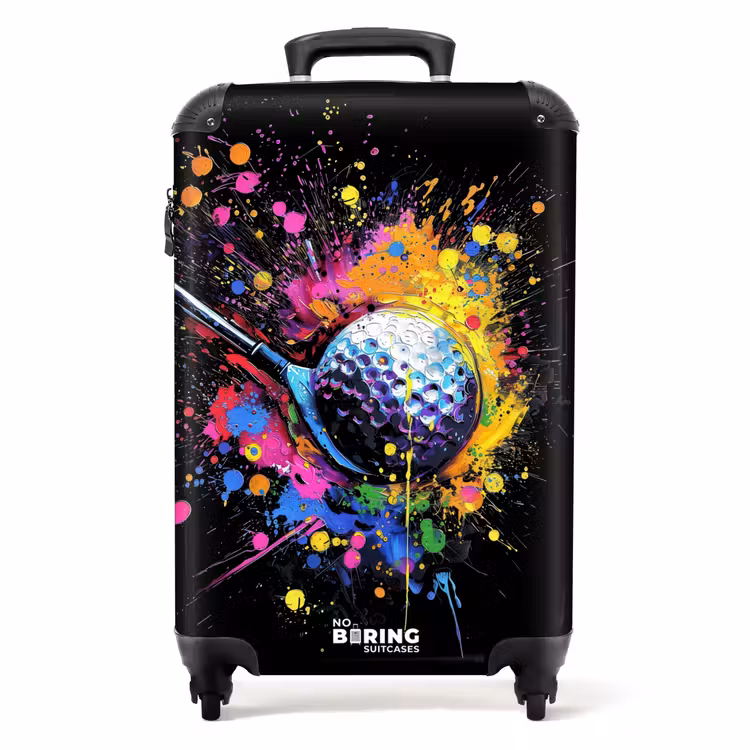 Valise - Golf avec graffitis — 1