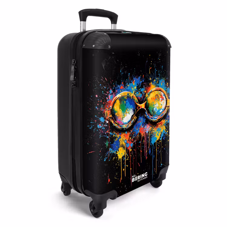 Valise - Lunettes de natation avec graffiti — 2