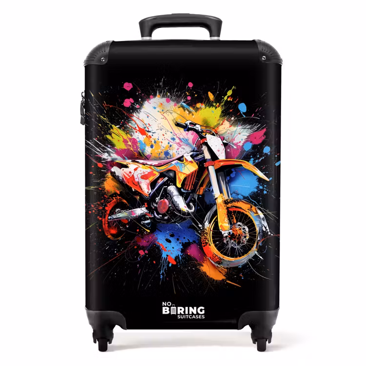 Valise - Moteur avec peinture colorée — 1