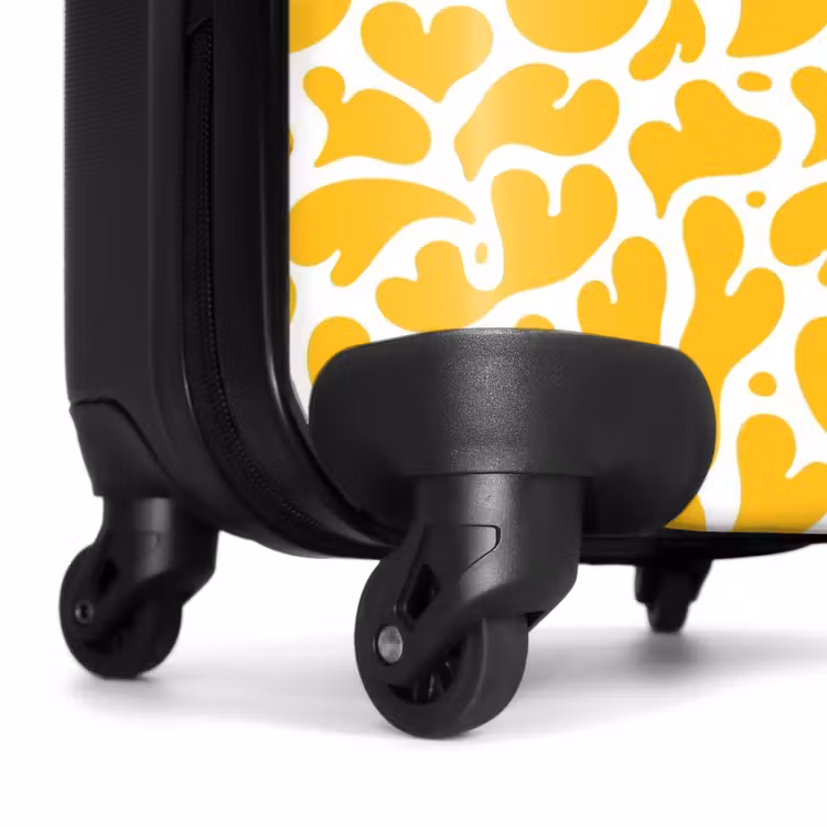 Valise - Motifs - Éclats de jaune — 6