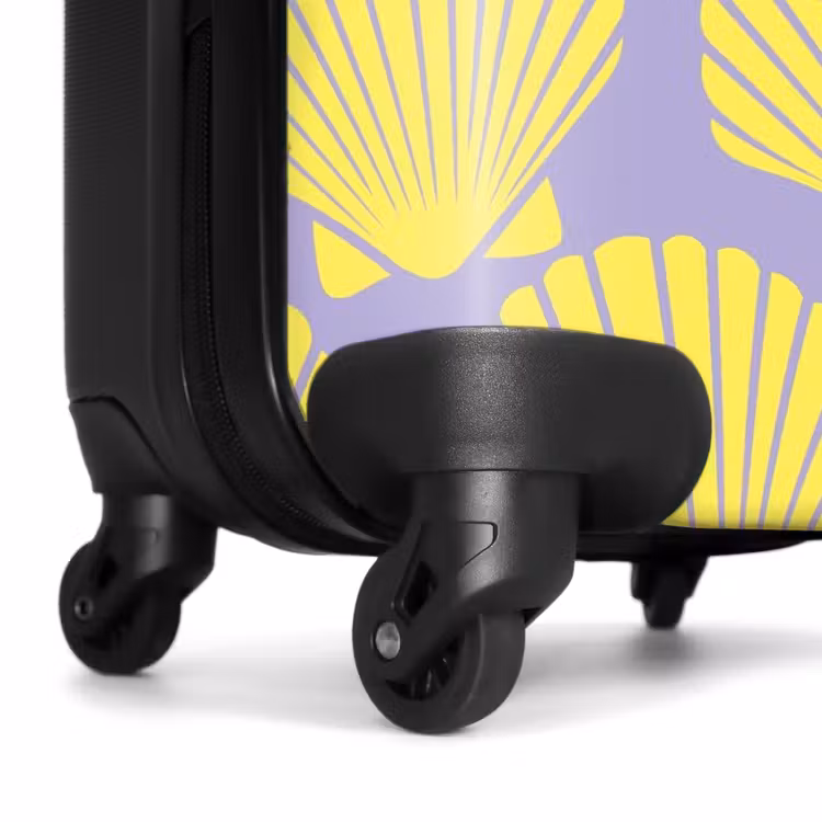 Valise - Motifs - Motif coquillage en lavande — 6