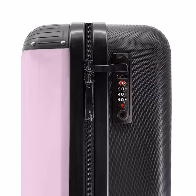 Valise - Motifs - Cerise sur fond rose clair — 5