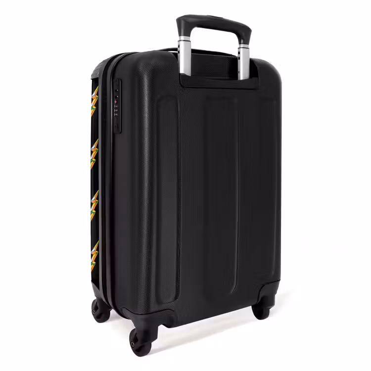 Valise - Motifs - Eclair doré sur fond noir — 3