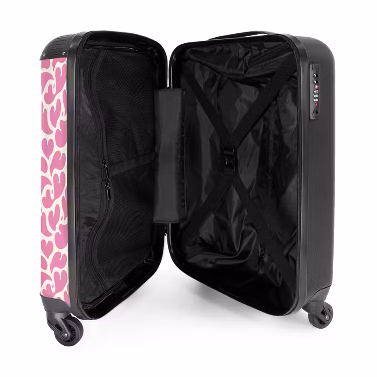 Valise - Motifs - Éclats de rose — 4