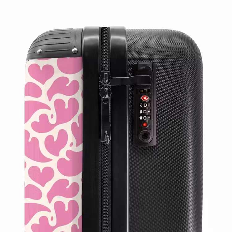 Valise - Motifs - Éclats de rose — 5