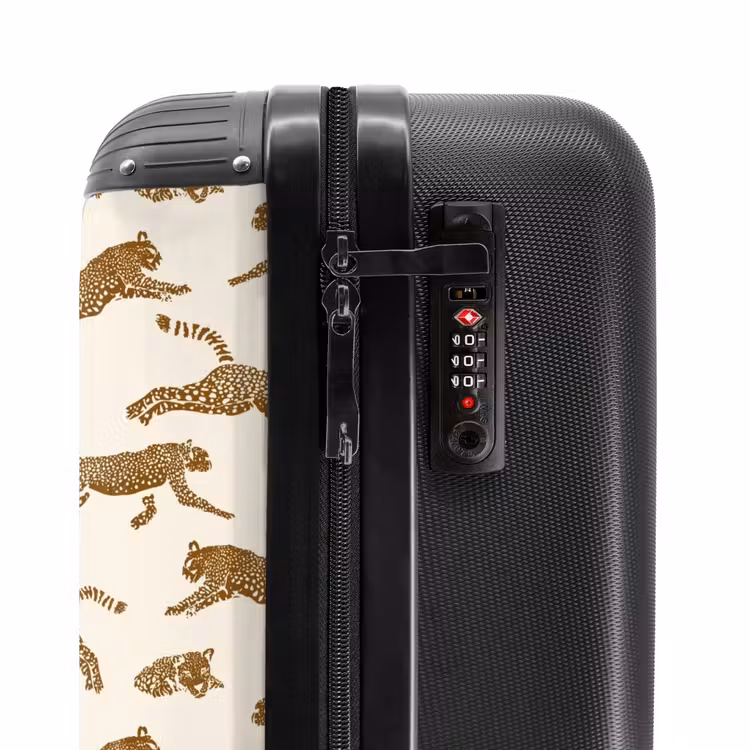 Valise - Motifs - Motif léopard sur beige — 5