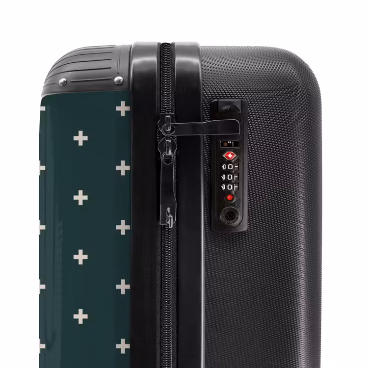 Valise - Motifs - Motif plus sur gris-bleu — 5