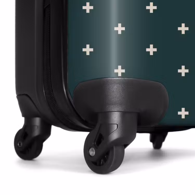 Valise - Motifs - Motif plus sur gris-bleu — 6