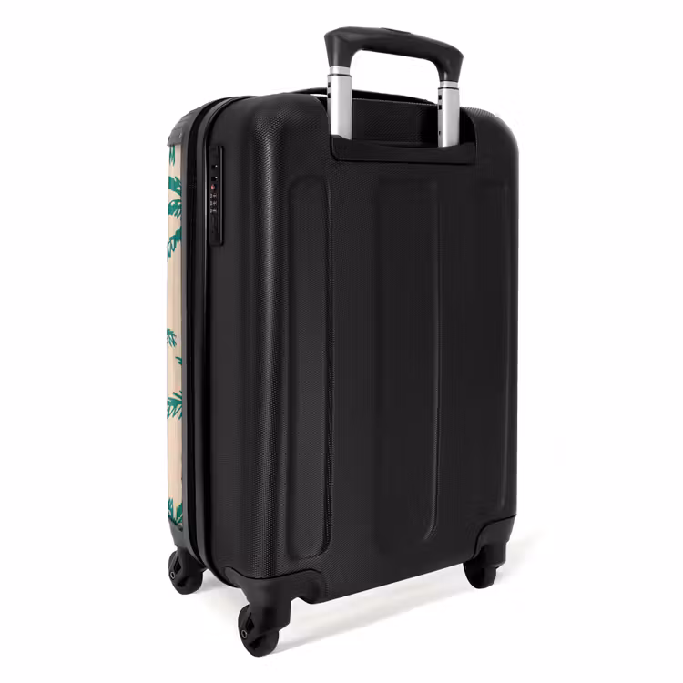 Valise - Motifs - Palmiers sur beige — 3