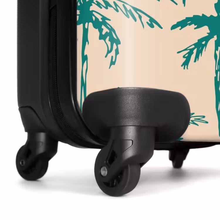 Valise - Motifs - Palmiers sur beige — 6