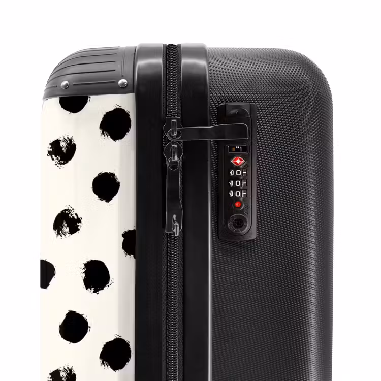 Valise - Motifs - Taches noires sur crème — 5