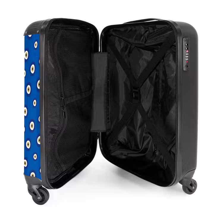 Valise - Motifs - Yeux en bleu — 4