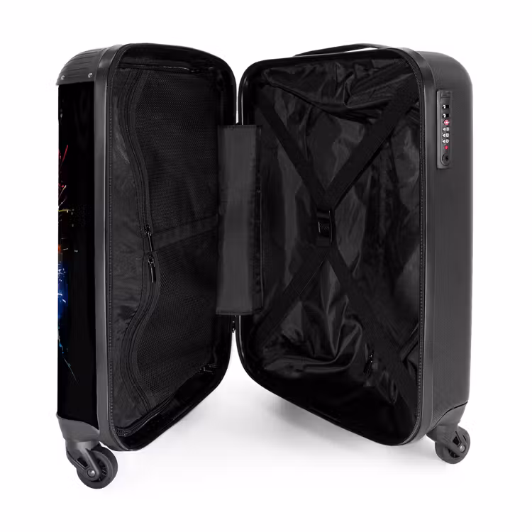 Valise - Snowboarder avec graffiti — 4