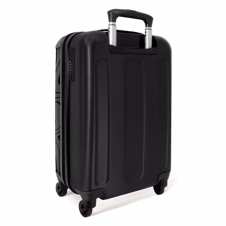 Valise - Fond gris avec lignes noires abstraites — 3