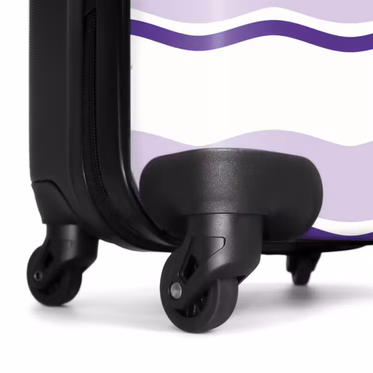 Valise - Rayures ondulées dans les tons violets — 6