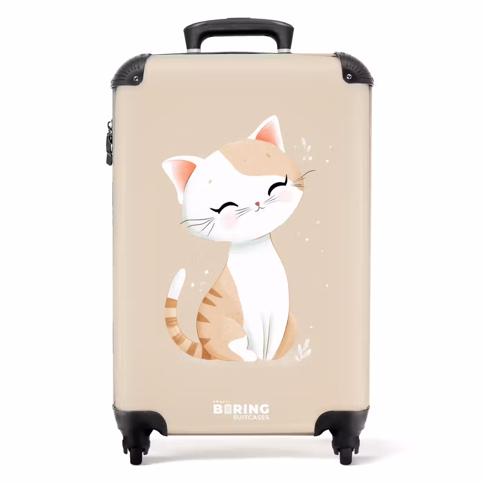 Valise - Chaton beige et blanc — 1