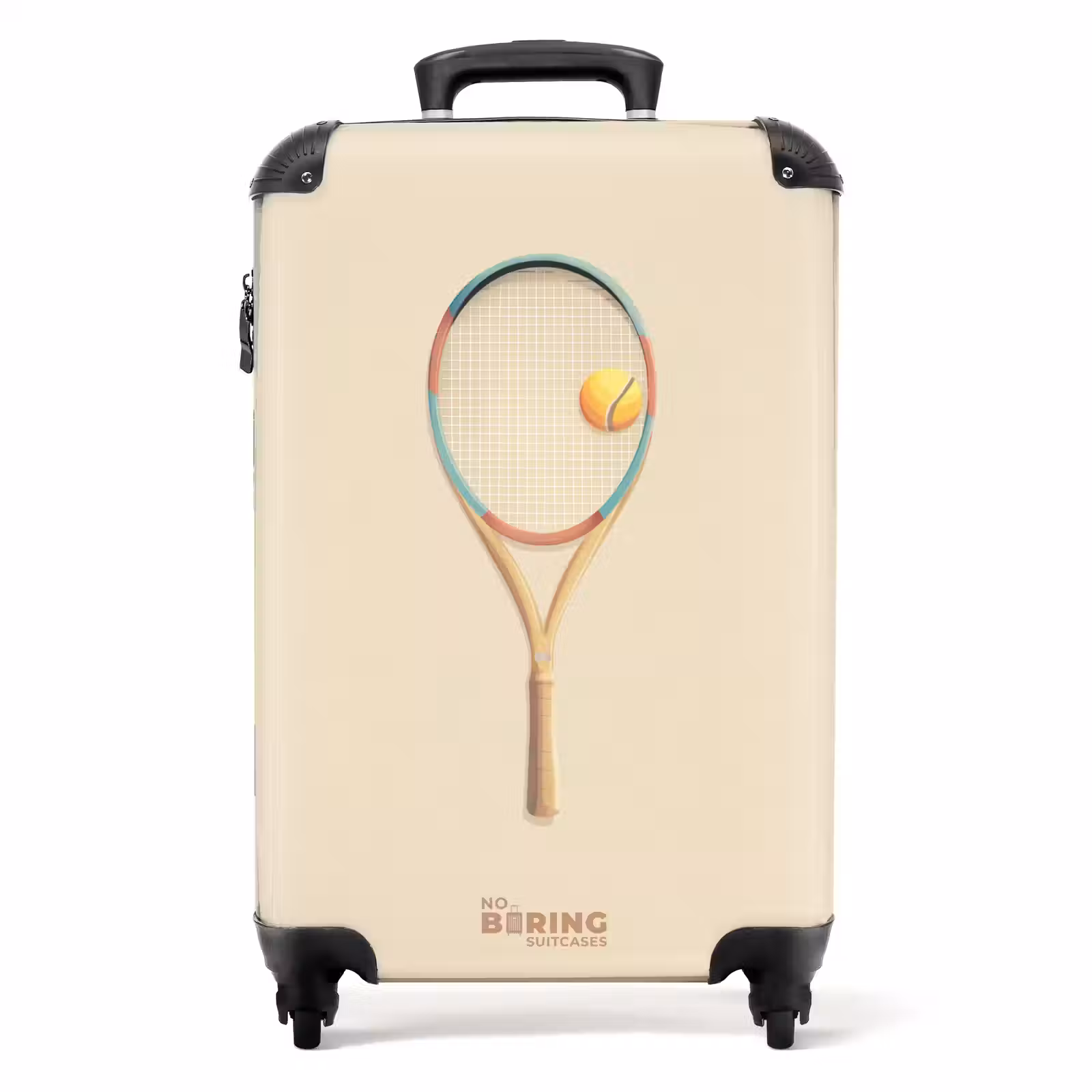 Valise - Une raquette de tennis dans les tons beiges — 1