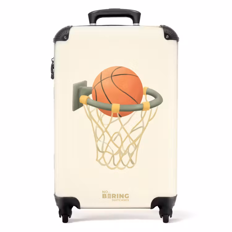 Valise - Basket-ball dans des couleurs neutres — 1