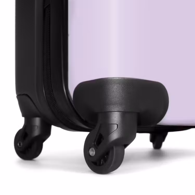 Valise - Fond violet avec papillon blanc — 6