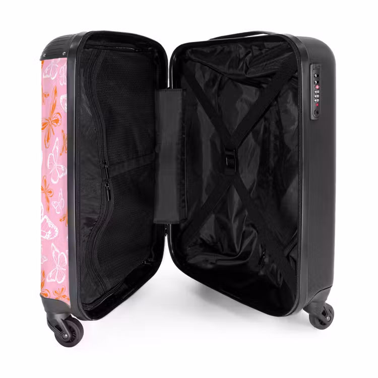 Valise - Motif de papillons colorés — 4
