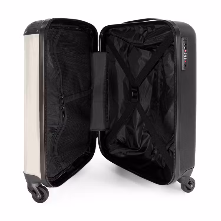 Valise - Baleine aux couleurs beige pastel — 5