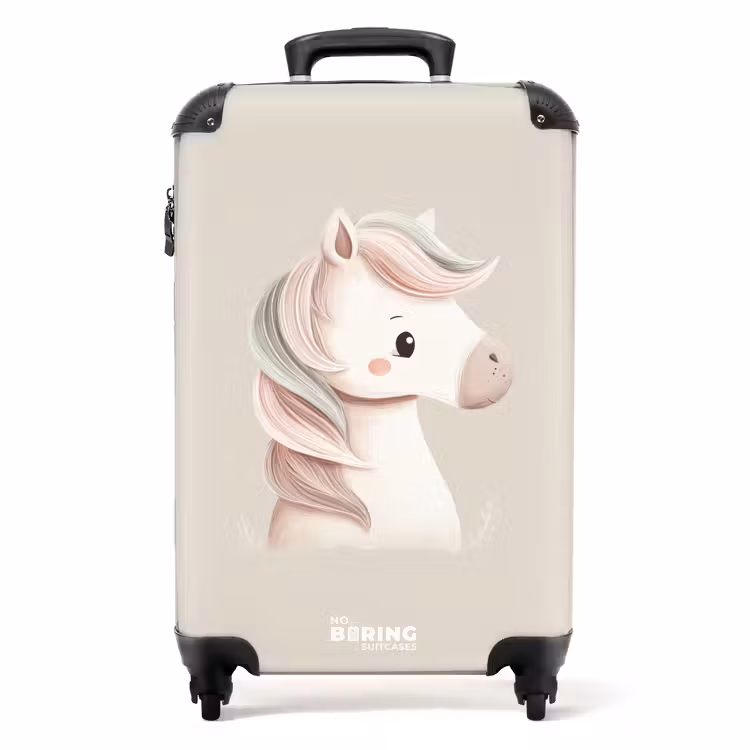 Valise - Licorne aux couleurs roses pastel — 1