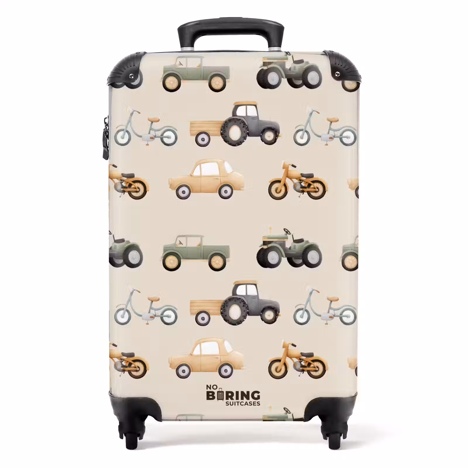 Valise - Motif de véhicule rétro — 1