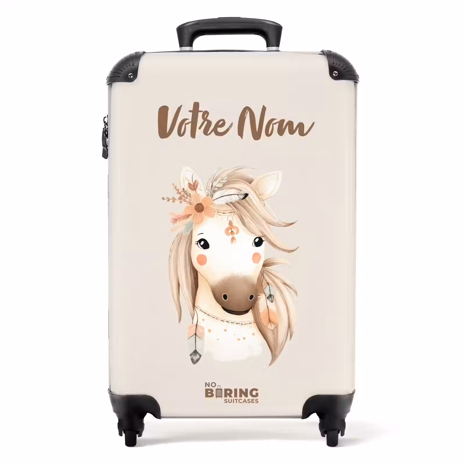 Valise avec nom -Poulain de Rêve — 1