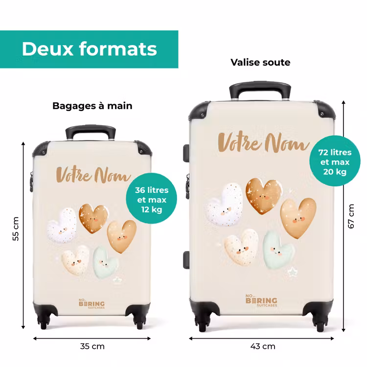 Valise avec nom -Club des Cœurs — 7