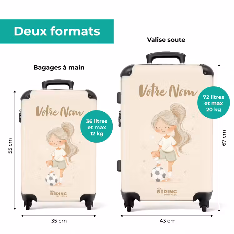 Valise avec nom -Filles Force — 7