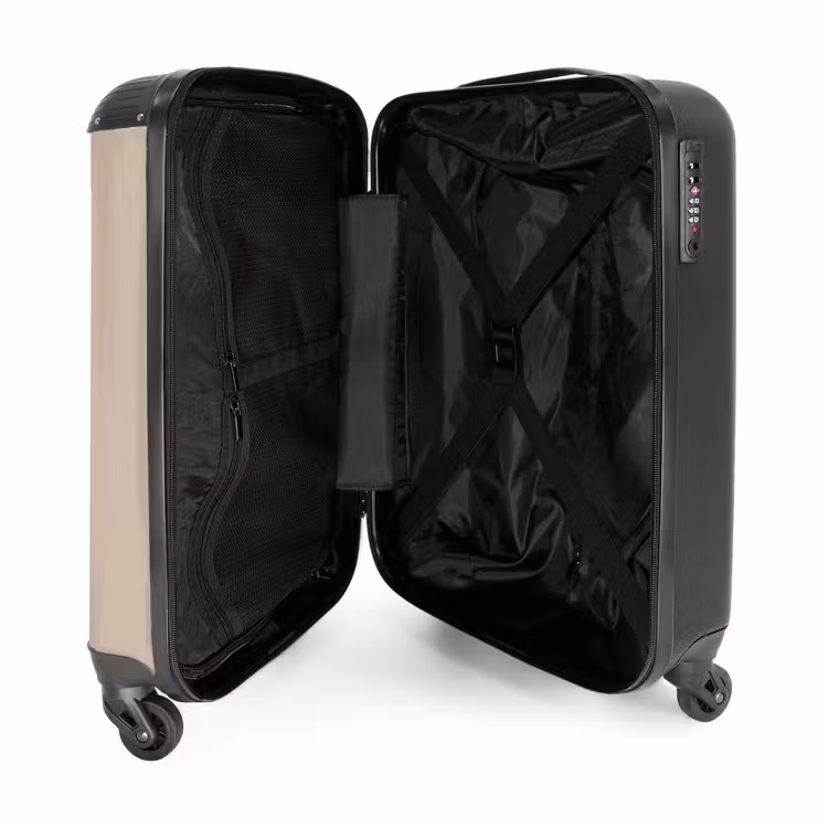 Valise - Camion-benne jaune dans des couleurs neutres — 4