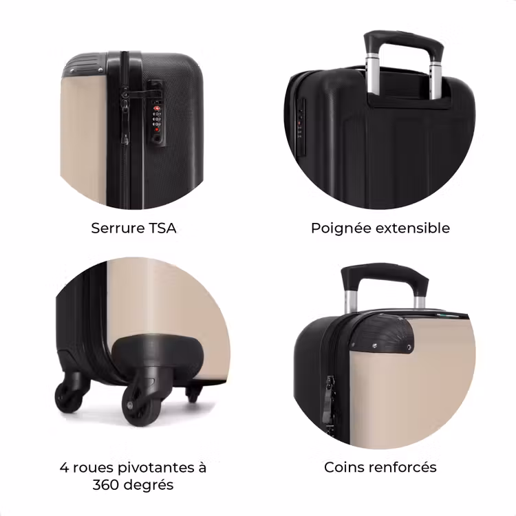 Valise - Camion-benne jaune dans des couleurs neutres — 7