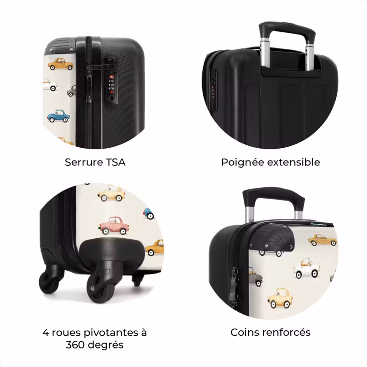 Valise - Voitures rétro colorées — 7