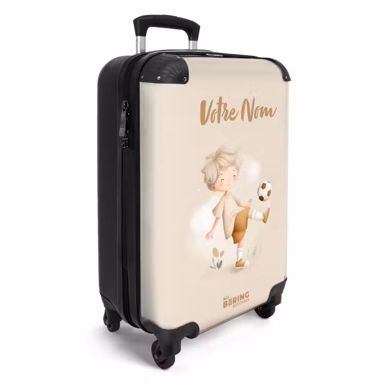Valise avec nom -Petit Footballeur — 2