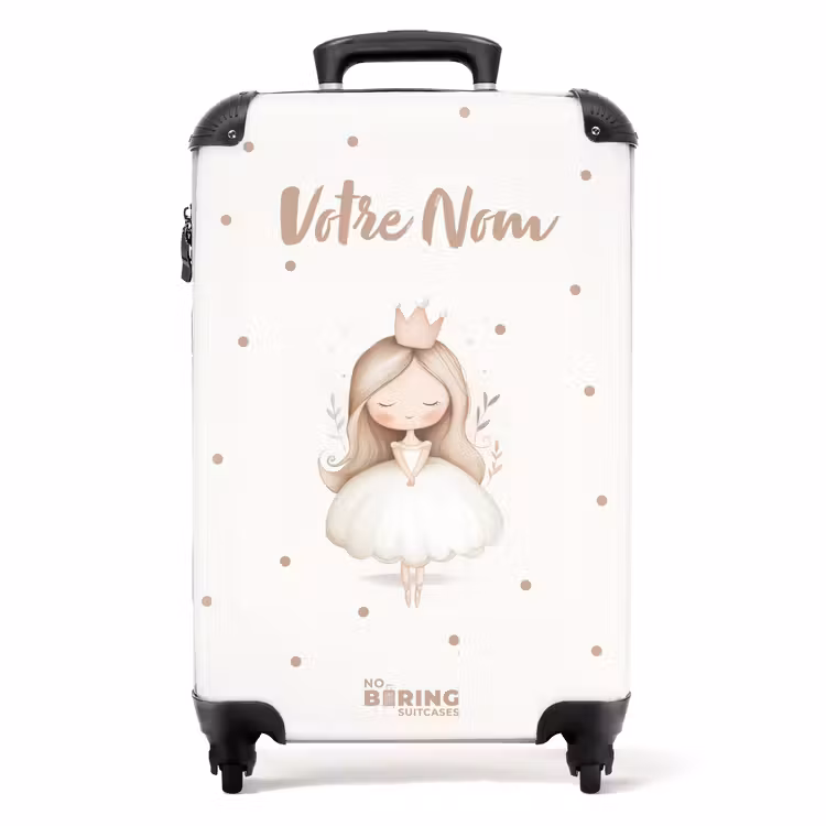 Valise avec nom -Points Fée — 1