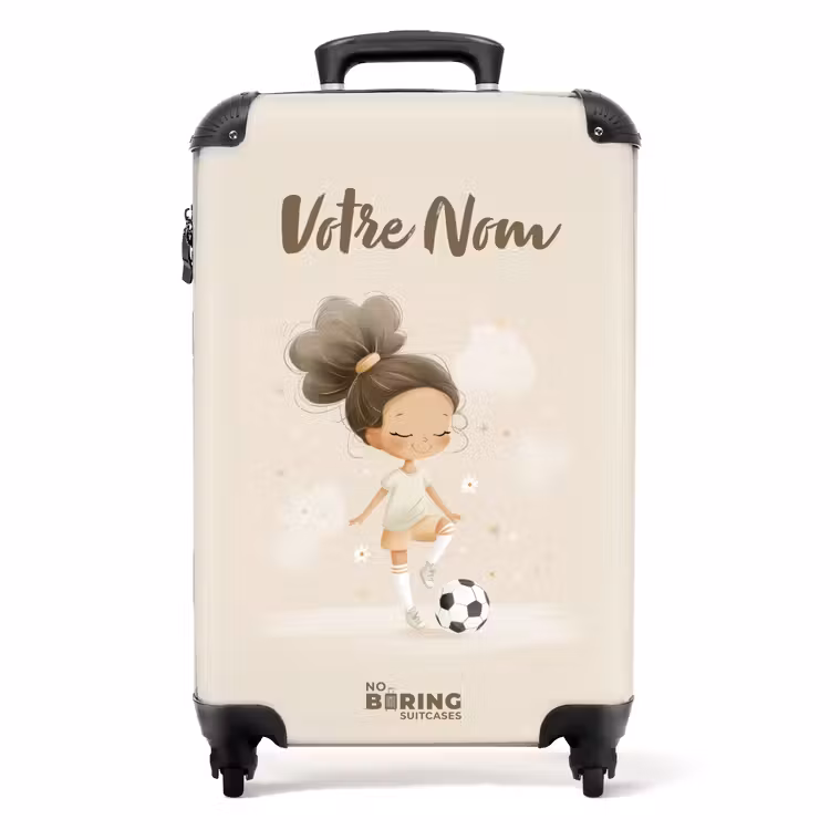 Valise avec nom -Princesse Football — 1