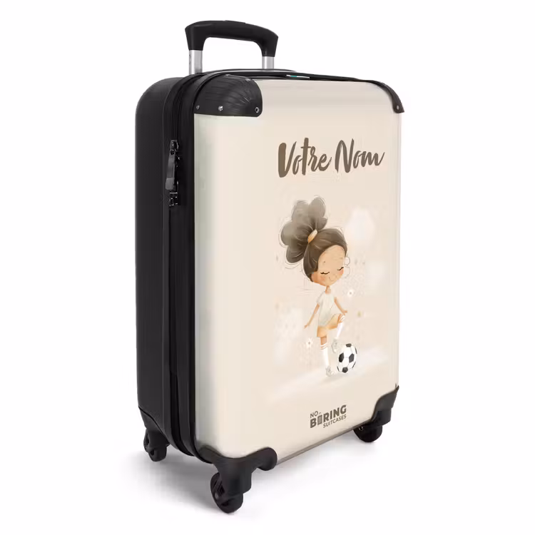Valise avec nom -Princesse Football — 2