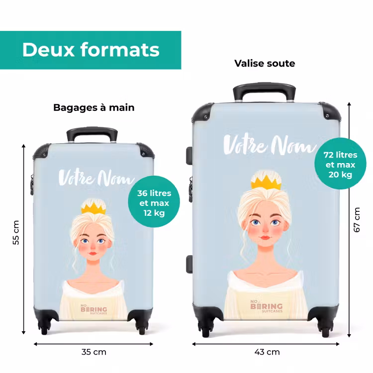 Valise avec nom -Princesses Plaisir — 7