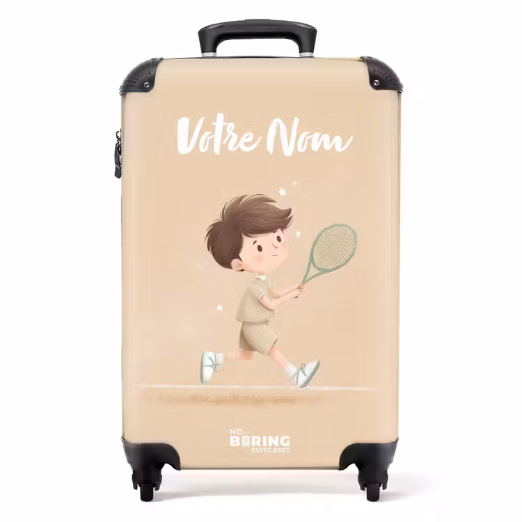 Valise avec nom -Raquette Héros — 1