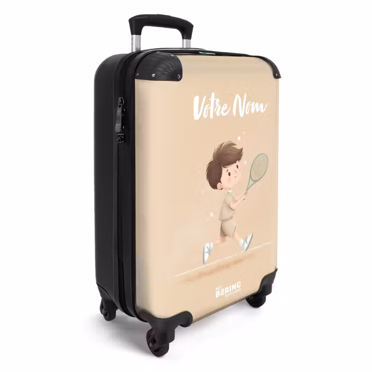 Valise avec nom -Raquette Héros — 4