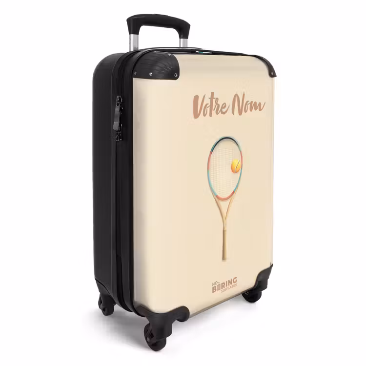 Valise avec nom -Raquette Prête — 5