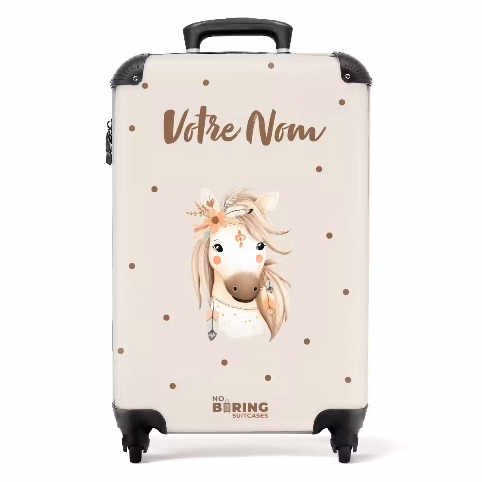 Valise avec nom -Galop à Pois — 1