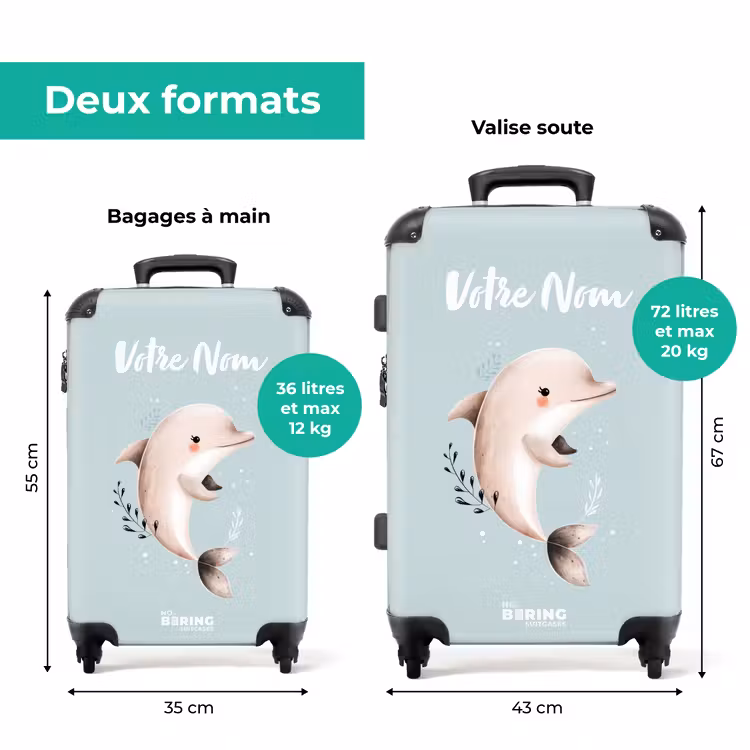 Valise avec nom -Aventure avec Dolfie — 7