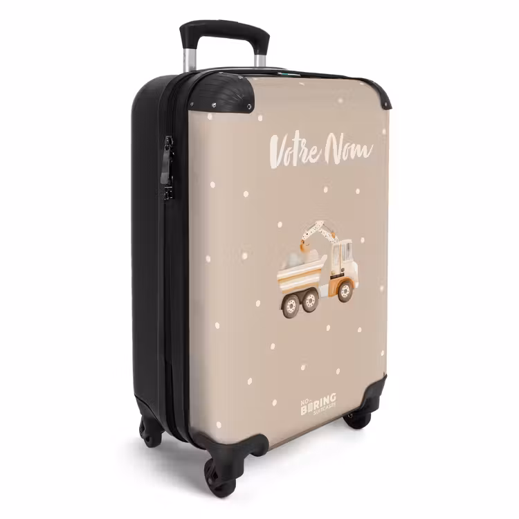 Valise avec nom -Camion à Pois — 5