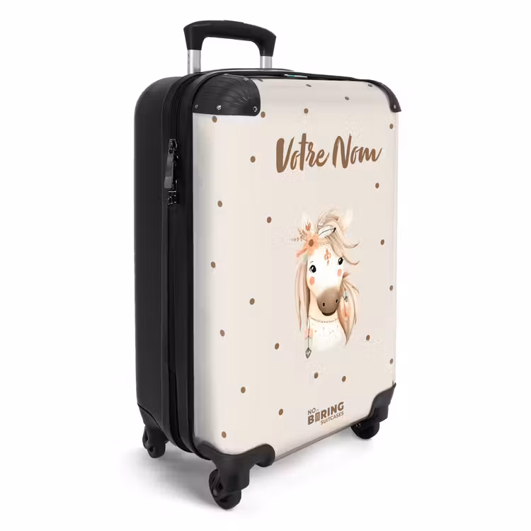 Valise avec nom -Galop à Pois — 3