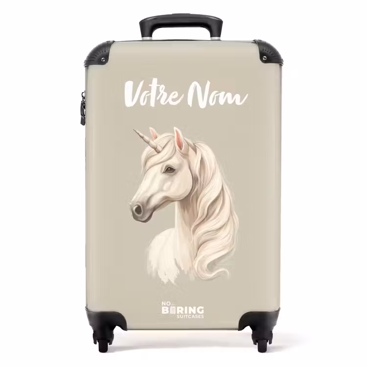 Valise avec nom -Licorne de Rêve — 1