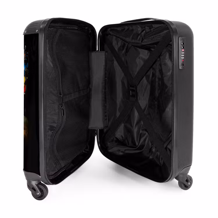 Valise - Chimpanzé avec des écouteurs et un spray anti-graffiti — 5