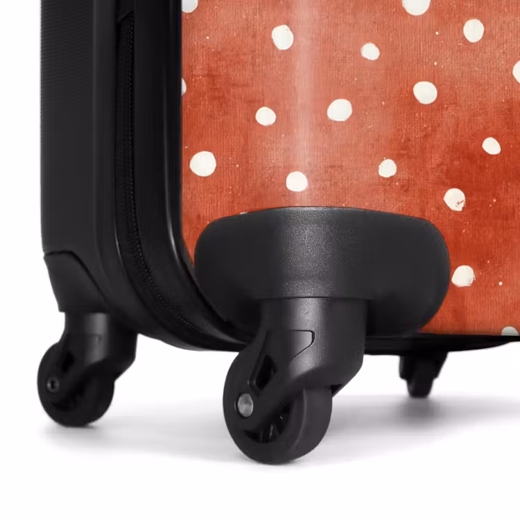 Valise - Motif à points rouge — 7
