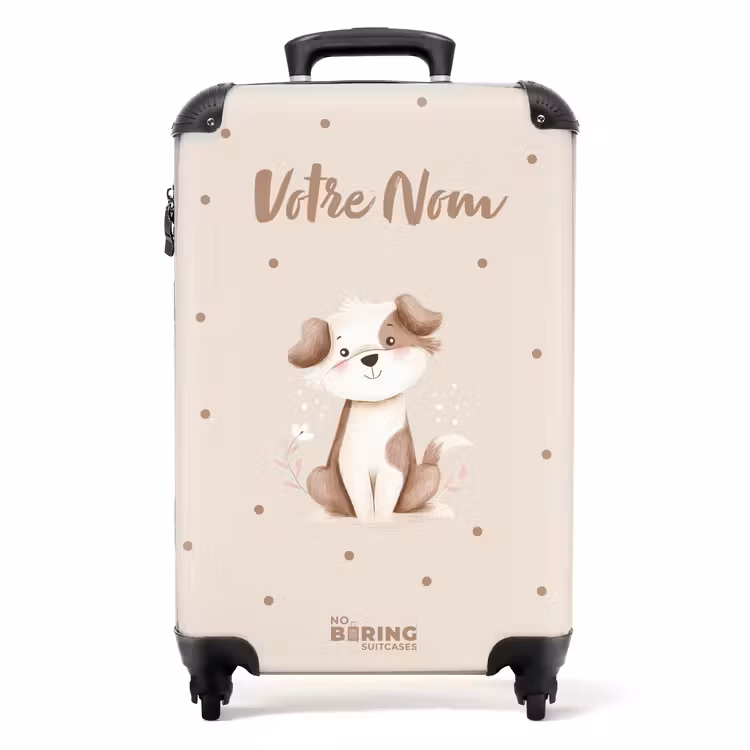 Valise avec nom -Patte Tachetée — 2